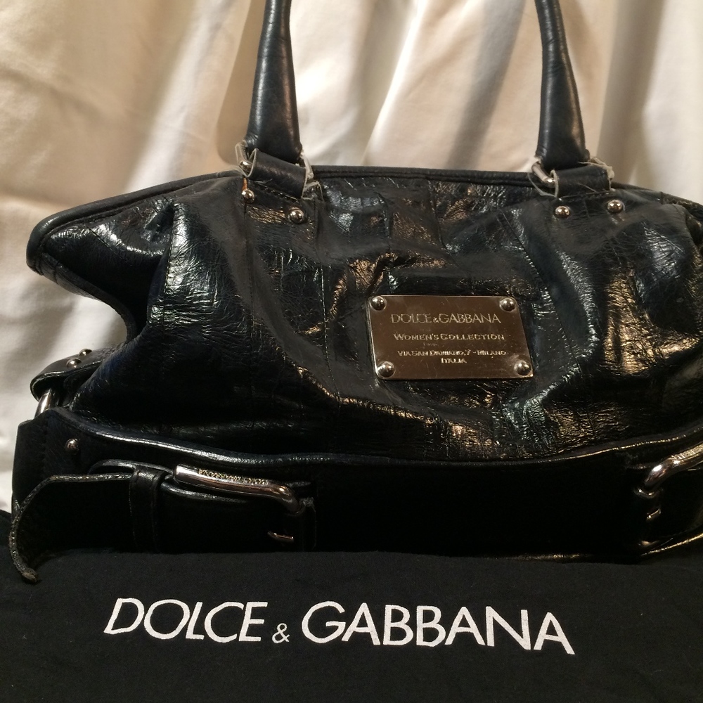 Dolce & Gabbana Eel Skin Bag